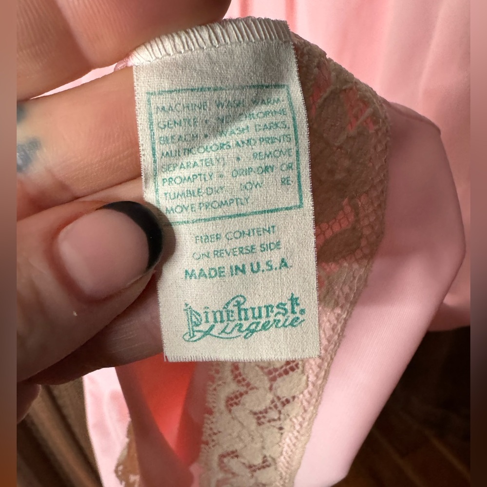 VTG Pinehurst Lingerie Nightgown - Picture 5 of 6